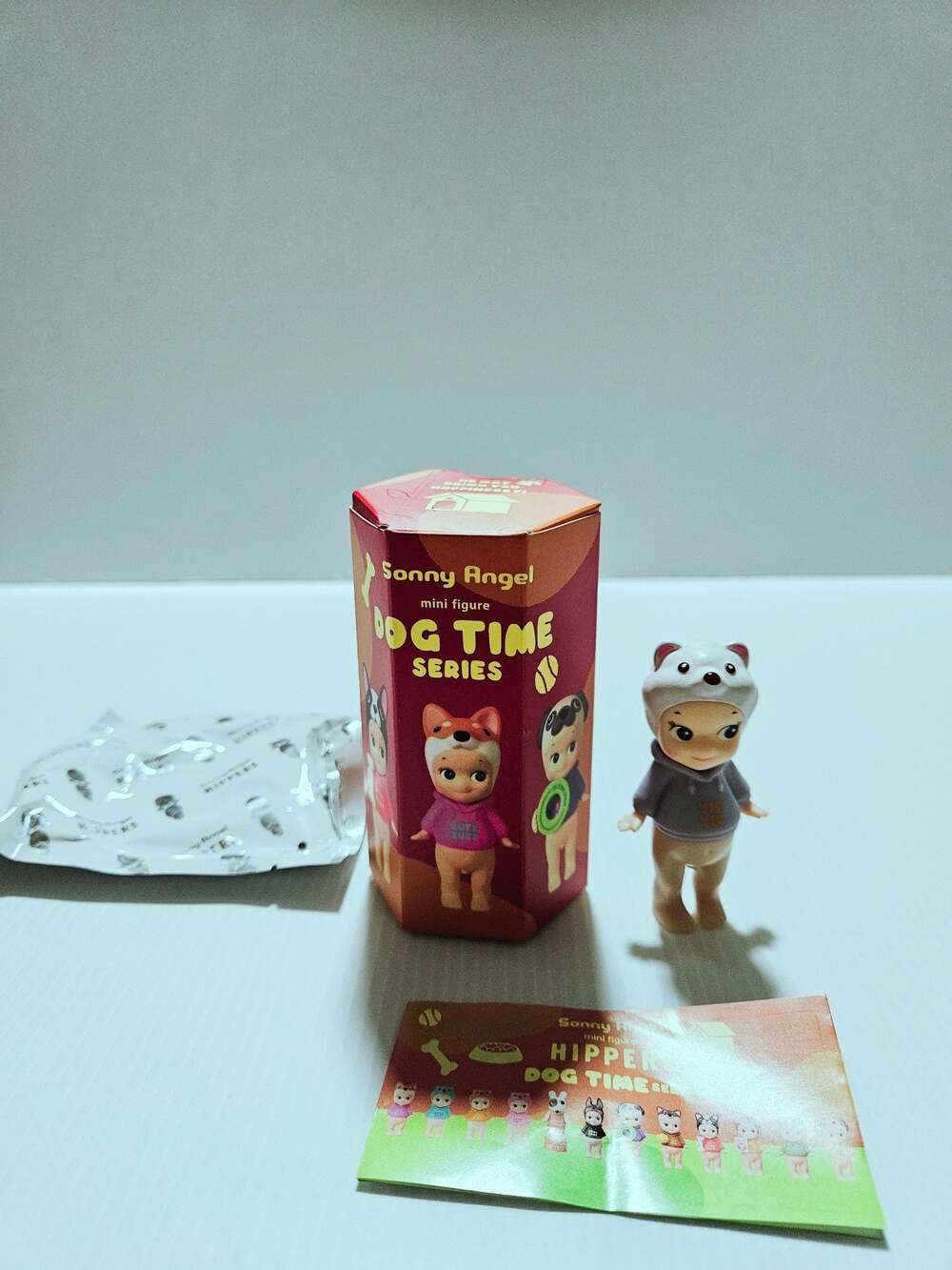 Sonny Angel Dog Time Series Mini Figure (Yip Yip Hoodie Design)